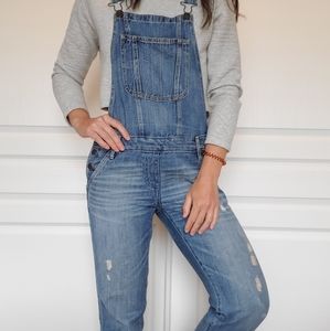 Abercrombie & Fitch Ankle Length Overalls